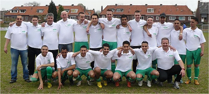 1e eerste elftal Groen-Wit Princenhage werd kampioen 2013 in de 3e klasse B van de KNVB