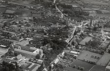 Luchtfoto uit 1921 van de gemeente Princenhage bij Breda.