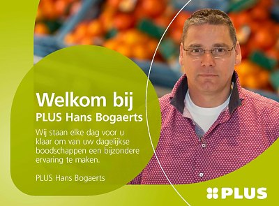 Hans Bogaerts, voormailg filiaalhouder van C1000 in Princenhage-Breda is nu bedrijfsleider bij de PLUS in Hoog-Ambacht (11.2013)