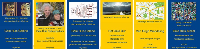 Veel activiteiten in Het Gele Huis in Princenhage-Breda in december 2018