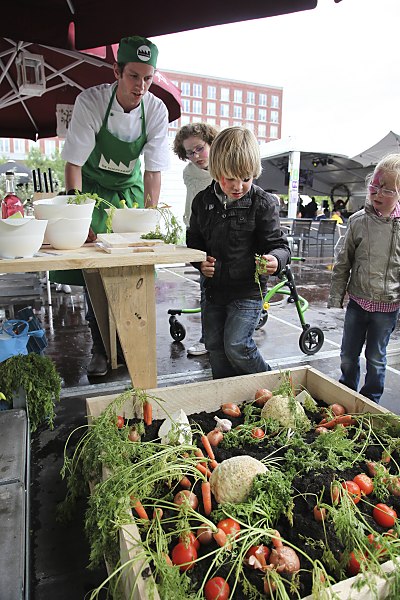 De Soepfabriek in Breda geeft kinder educatie. Verse producten