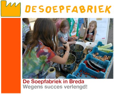 De Soepfabriek in Breda blijft nog even!