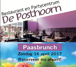 Restaurant-Partycentrum de Posthoorn Haagweg 448, Princenhage-Breda tel. 076-5211546